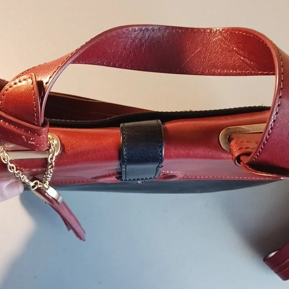 Nanette Lepore Crossbody Purse Bag EXCLUSIVE Leather #eshopchicago - Picture 5 of 15